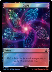 Copy // Cyberman Double-Sided Token (Surge Foil) [Doctor Who Tokens] | Webway Games