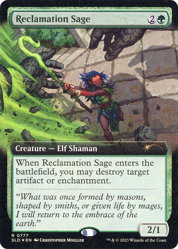 Reclamation Sage (Extended Art) [Secret Lair Drop Series] | Webway Games