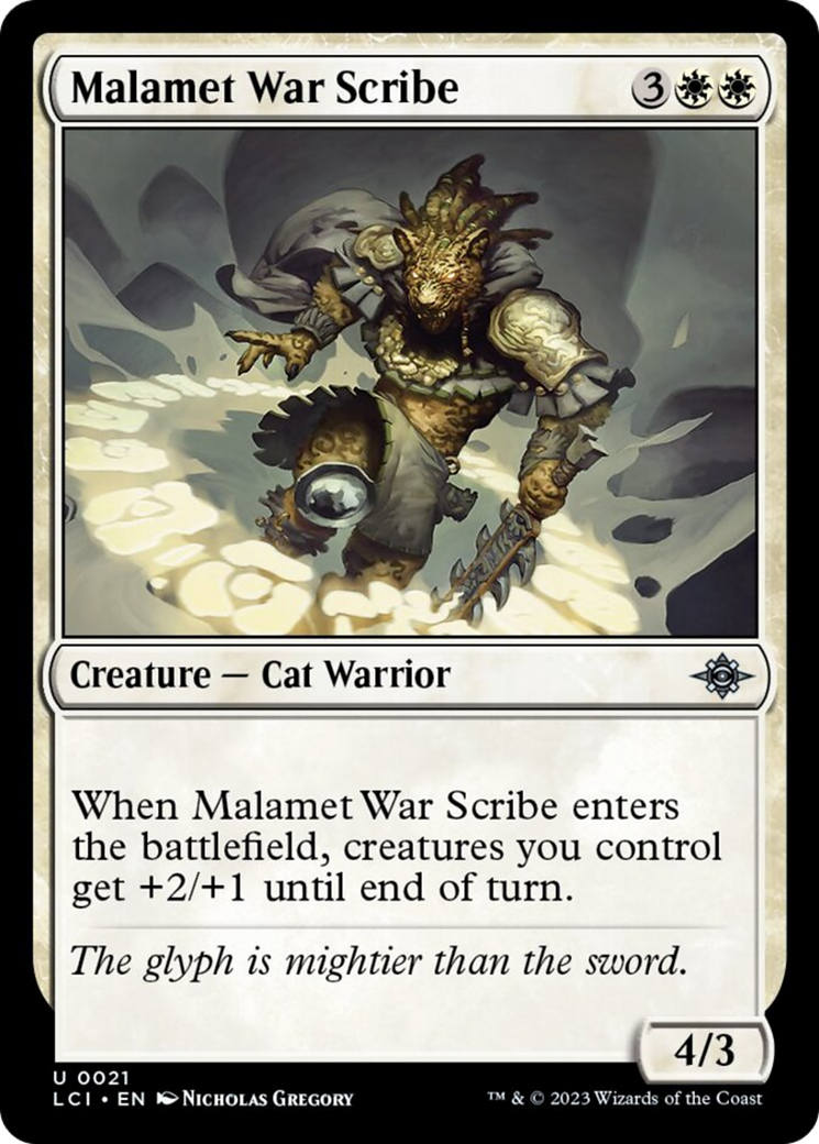 Malamet War Scribe [The Lost Caverns of Ixalan] | Webway Games