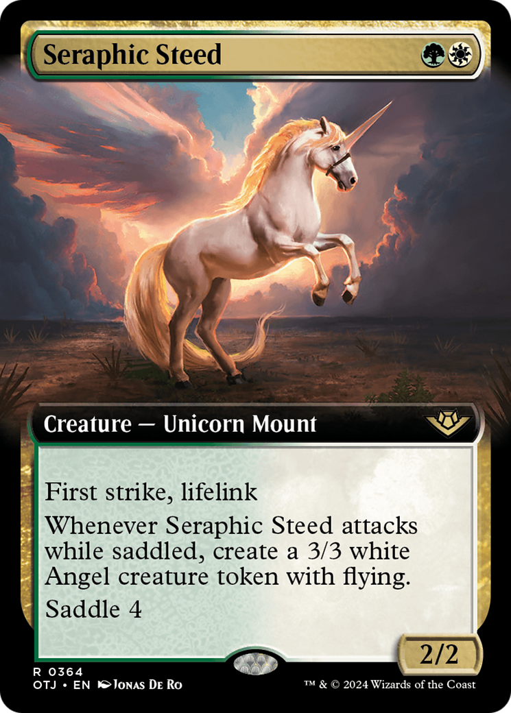 Seraphic Steed (Extended Art) [Outlaws of Thunder Junction] | Webway Games