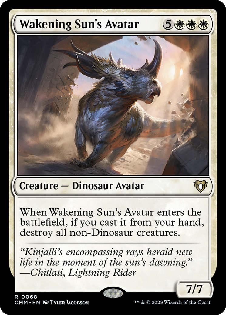 Wakening Sun's Avatar [Commander Masters] | Webway Games