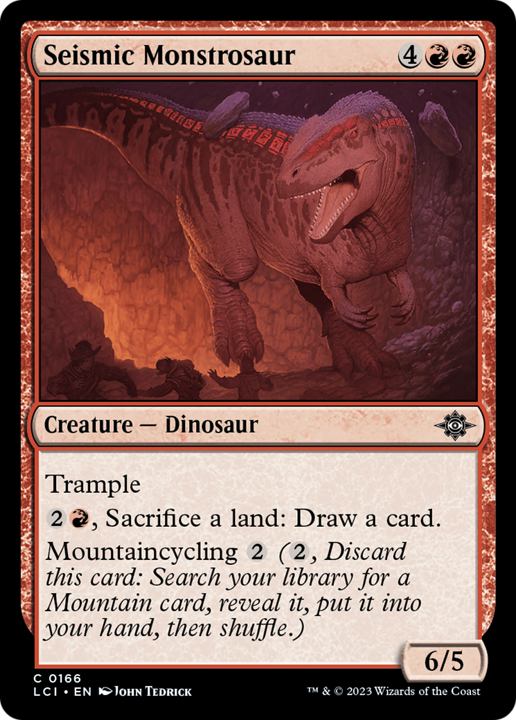 Seismic Monstrosaur [The Lost Caverns of Ixalan] | Webway Games
