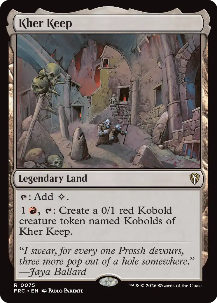 Kher Keep [Reality Fracture Commander] | Webway Games