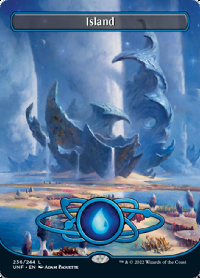 Island (236) (Planetary Space-ic Land) [Unfinity] | Webway Games