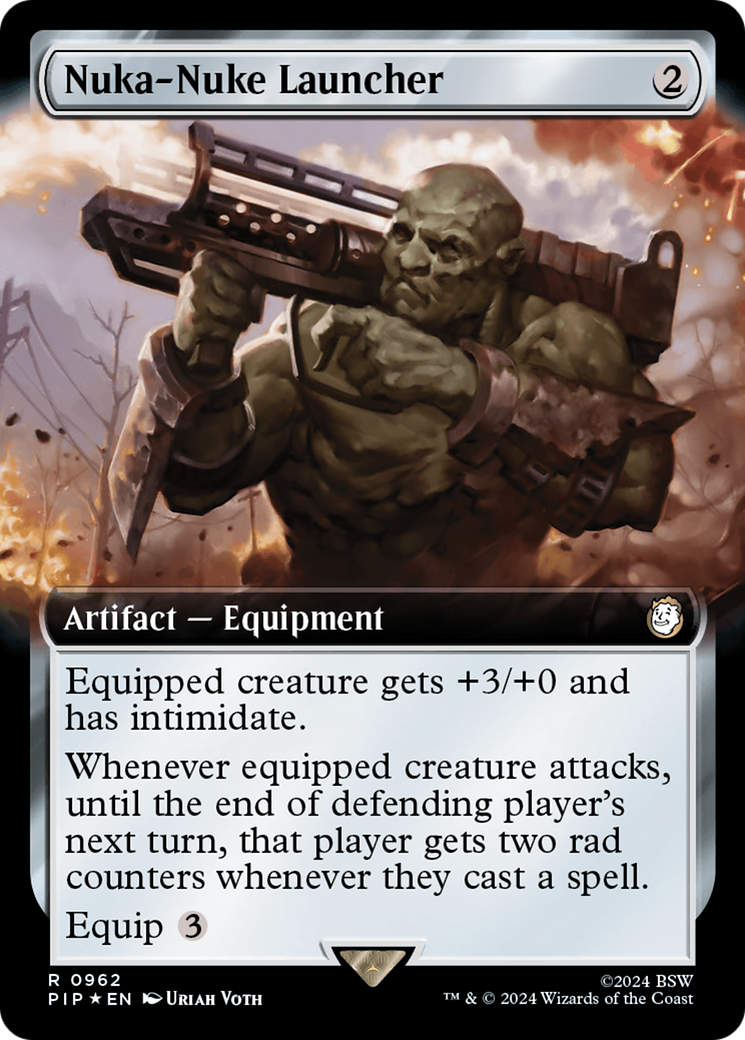 Nuka-Nuke Launcher (Extended Art) (Surge Foil) [Fallout] | Webway Games