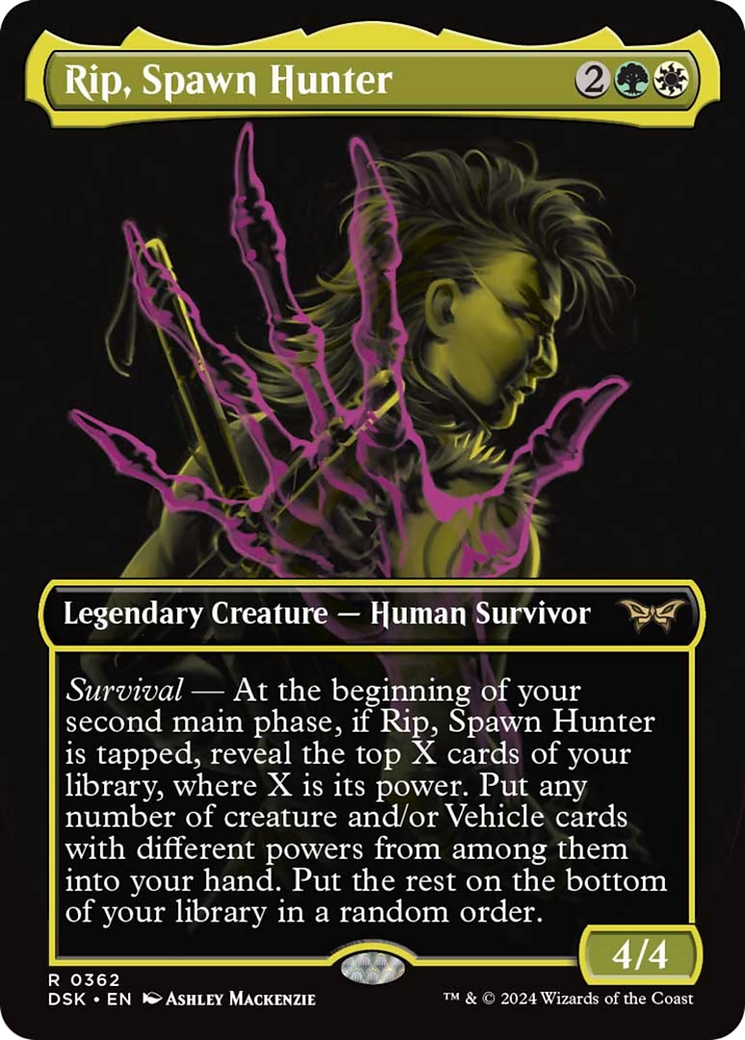 Rip, Spawn Hunter (Showcase) [Duskmourn: House of Horror] | Webway Games