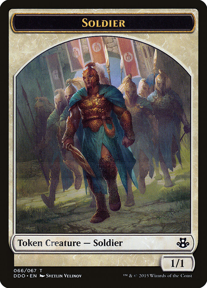 Soldier Token [Duel Decks: Elspeth vs. Kiora] | Webway Games