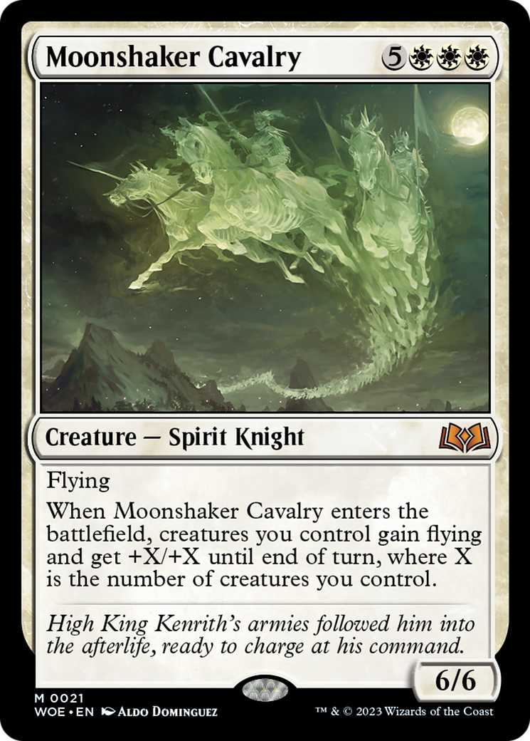 Moonshaker Cavalry [Wilds of Eldraine] | Webway Games