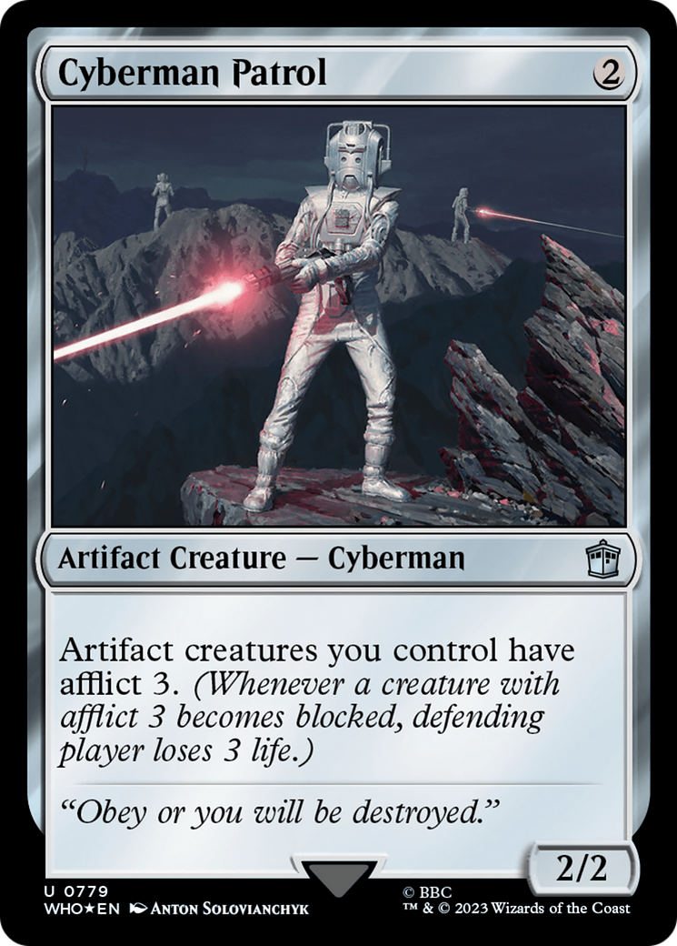Cyberman Patrol (Surge Foil) [Doctor Who] | Webway Games