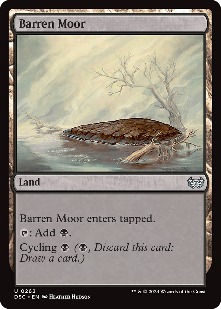 Barren Moor [Duskmourn: House of Horror Commander] | Webway Games