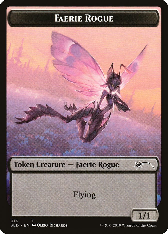 Faerie Rogue Token (016) [Secret Lair Drop Series] | Webway Games