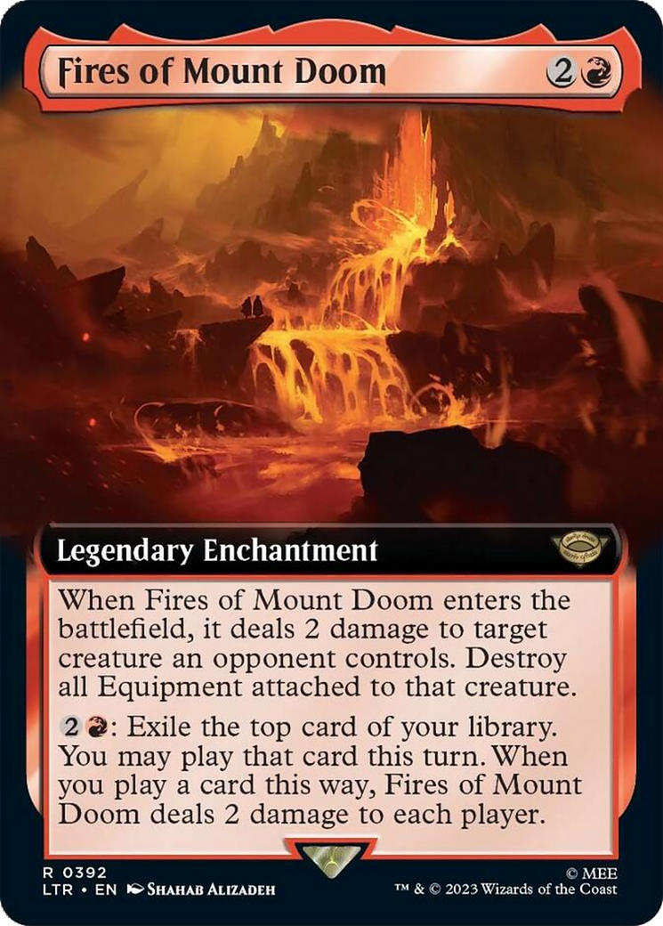 Fires of Mount Doom (Extended Art) [The Lord of the Rings: Tales of Middle-Earth] | Webway Games