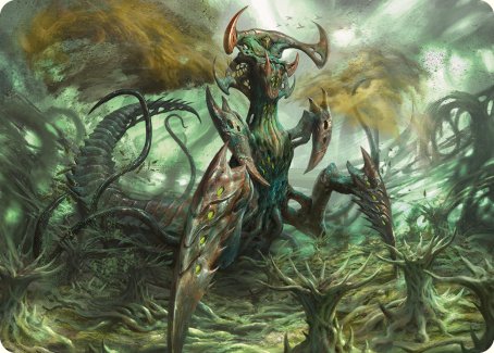 Zopandrel, Hunger Dominus Art Card [Phyrexia: All Will Be One Art Series] | Webway Games