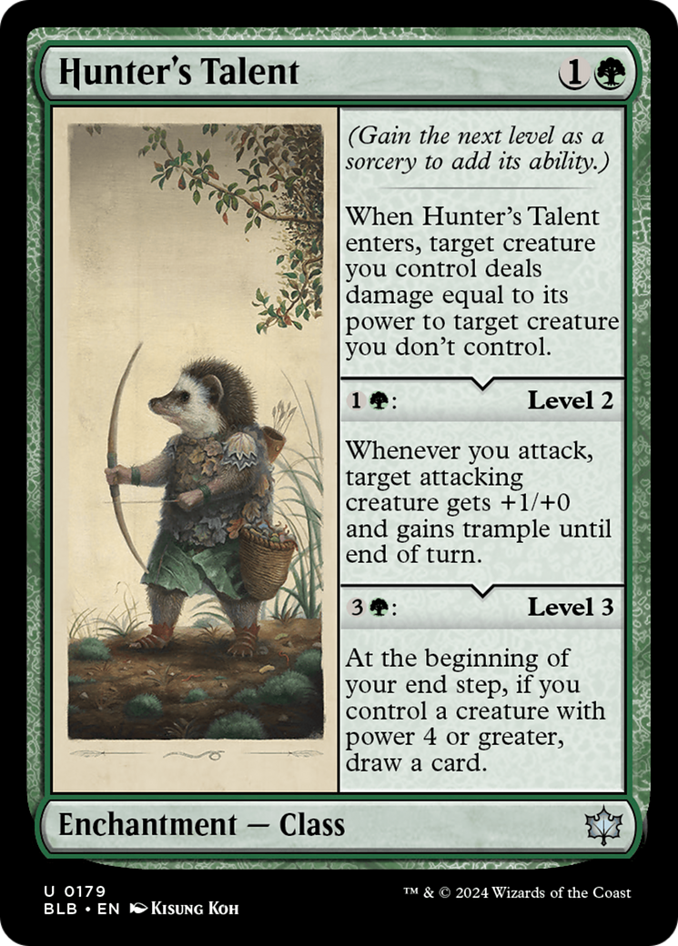 Hunter's Talent [Bloomburrow] | Webway Games