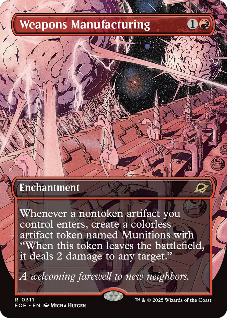 Weapons Manufacturing (Borderless) [Edge of Eternities] | Webway Games