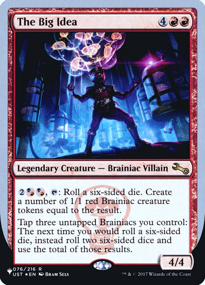 The Big Idea (Unfinity Foil Edition) [The List] | Webway Games
