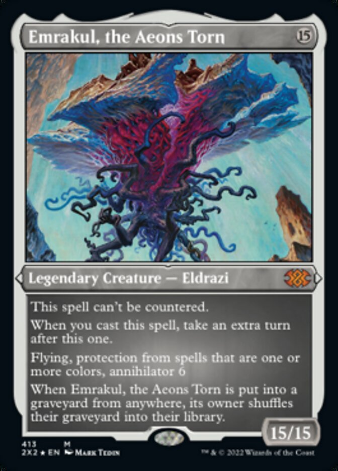 Emrakul, the Aeons Torn (Foil Etched) [Double Masters 2022] | Webway Games
