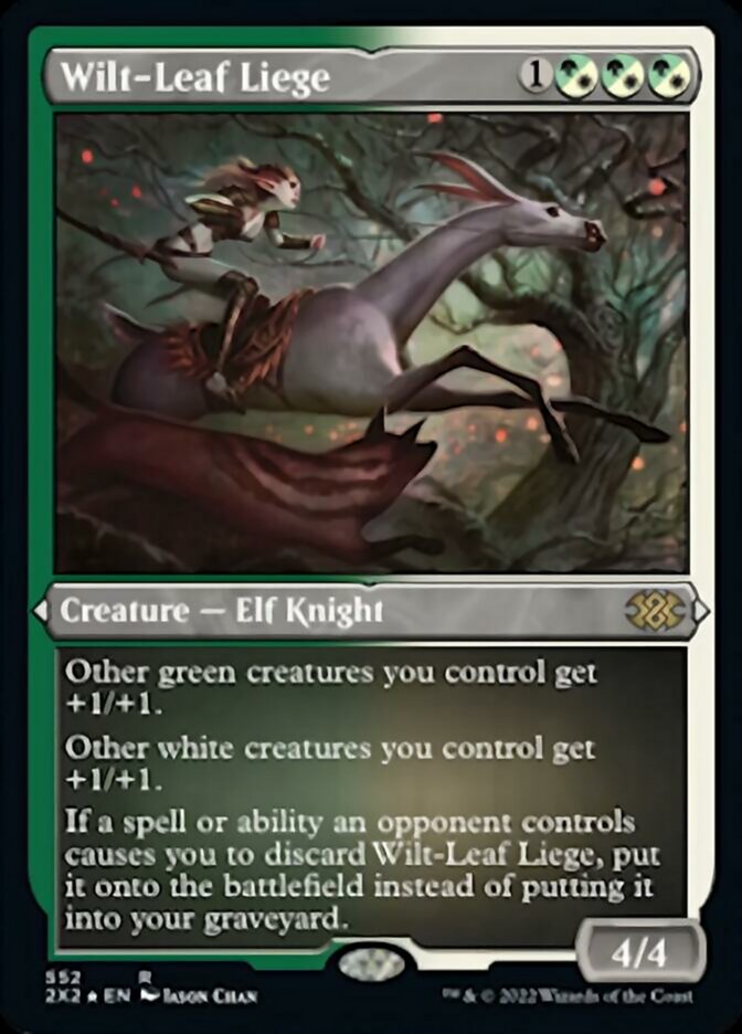 Wilt-Leaf Liege (Foil Etched) [Double Masters 2022] | Webway Games