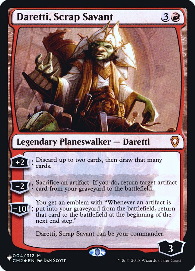 Daretti, Scrap Savant [Secret Lair: Heads I Win, Tails You Lose] | Webway Games