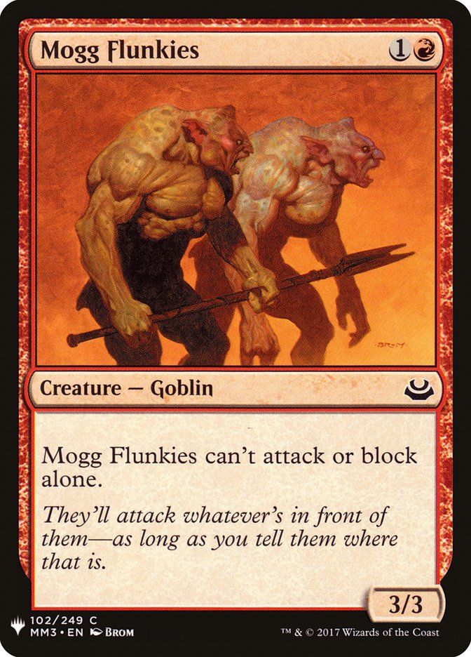 Mogg Flunkies [Mystery Booster] | Webway Games