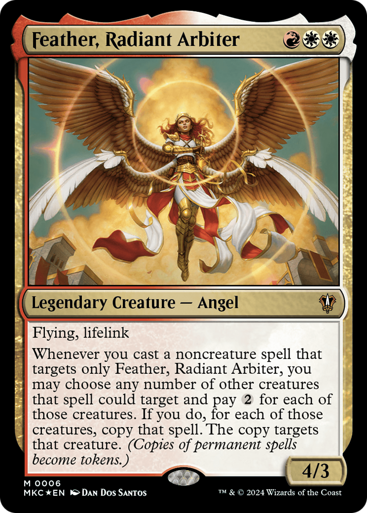 Feather, Radiant Arbiter [Murders at Karlov Manor Commander] | Webway Games