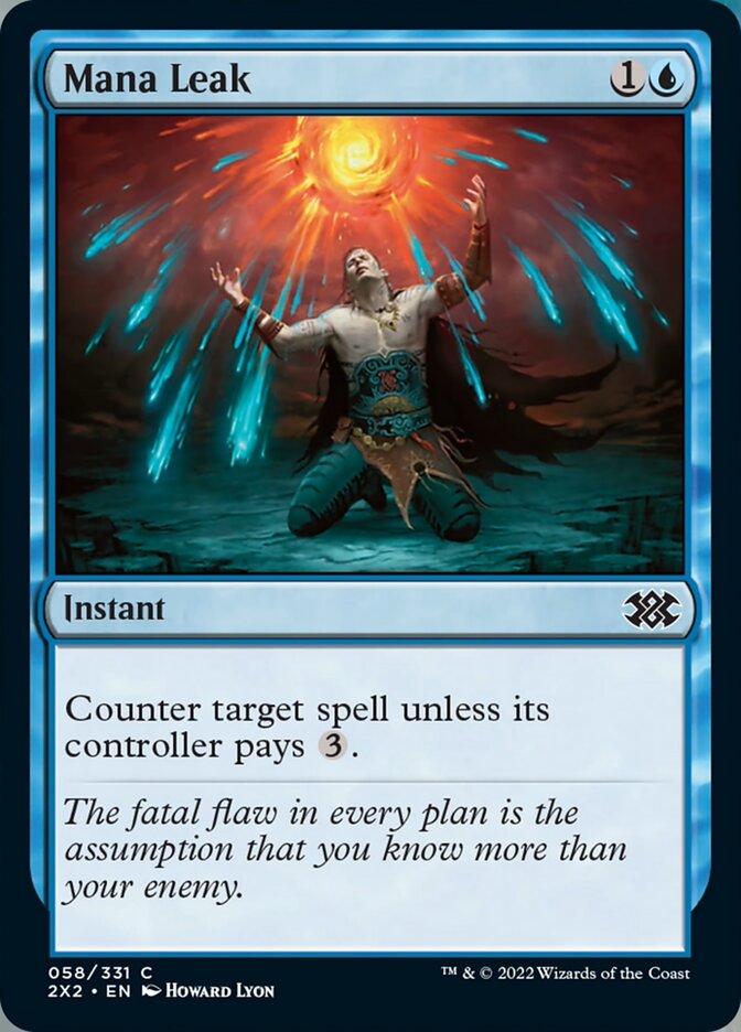 Mana Leak [Double Masters 2022] | Webway Games