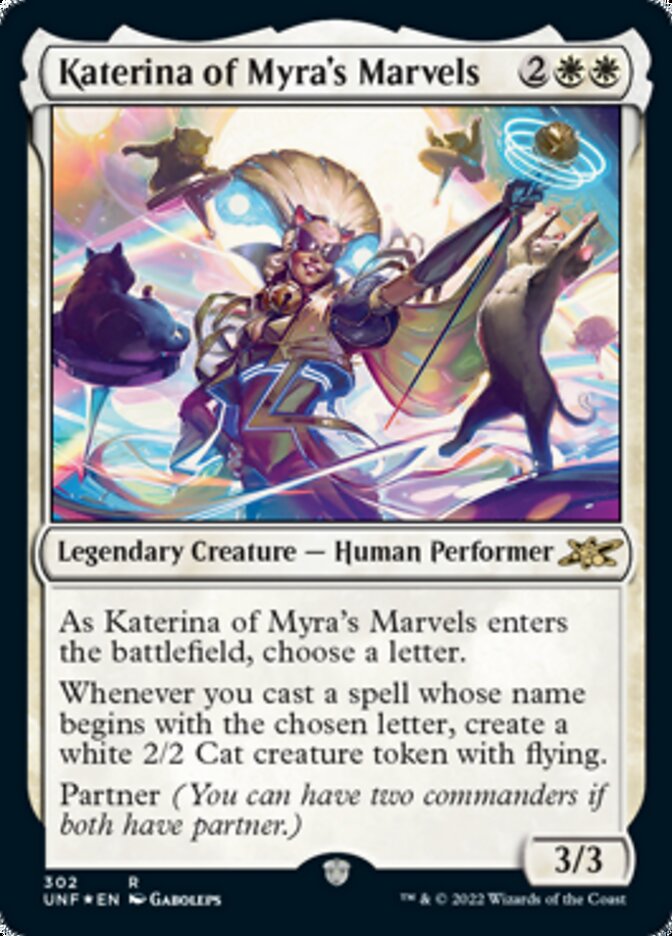 Katerina of Myra's Marvels (Galaxy Foil) [Unfinity] | Webway Games