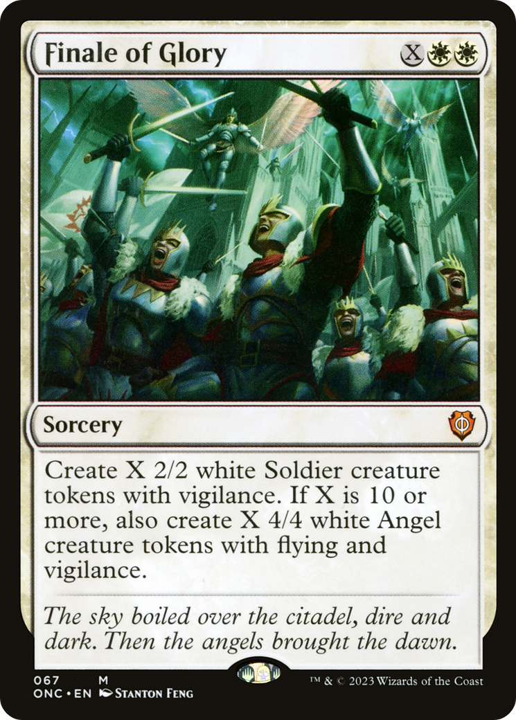 Finale of Glory [Phyrexia: All Will Be One Commander] | Webway Games