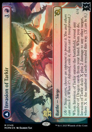 Invasion of Tarkir // Defiant Thundermaw [March of the Machine Prerelease Promos] | Webway Games