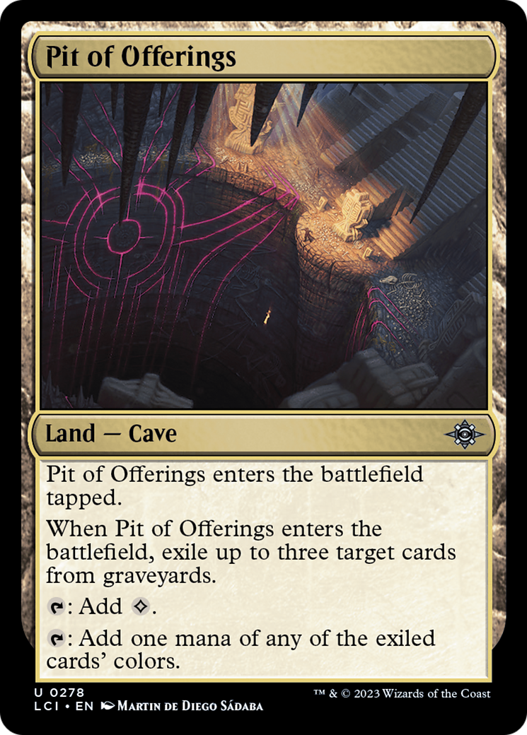 Pit of Offerings [The Lost Caverns of Ixalan] | Webway Games