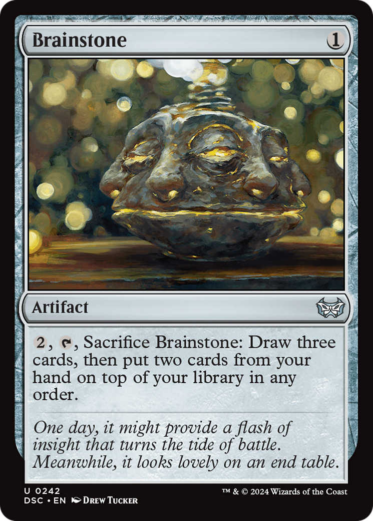 Brainstone [Duskmourn: House of Horror Commander] | Webway Games