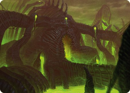 The Dross Pits Art Card [Phyrexia: All Will Be One Art Series] | Webway Games