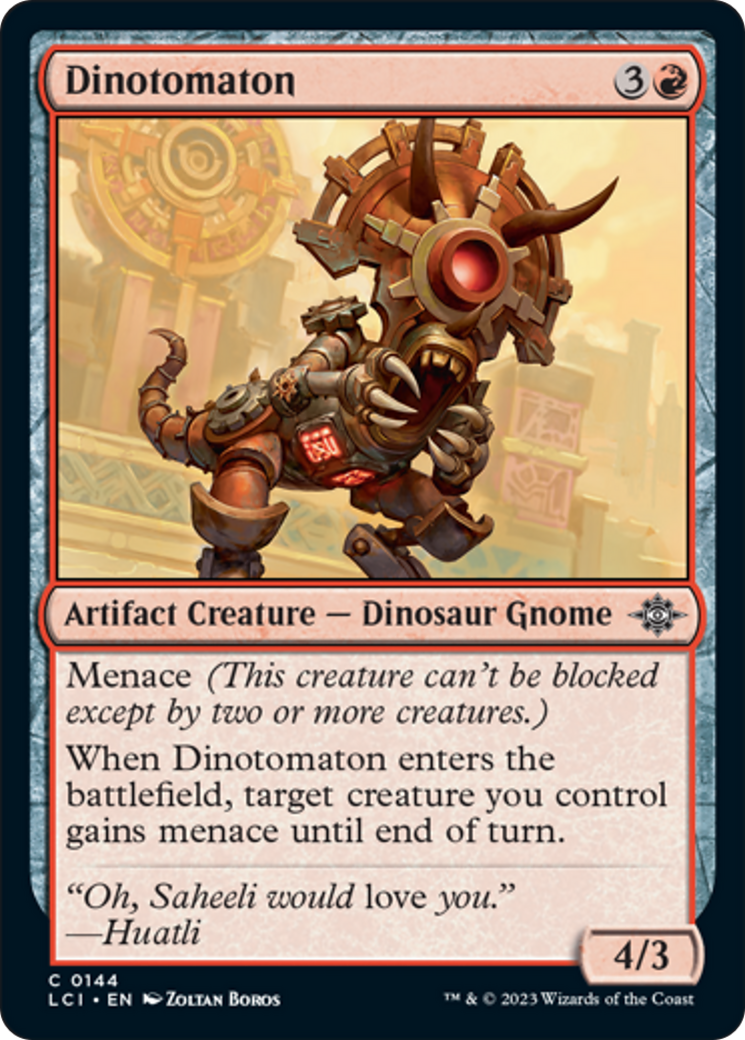 Dinotomaton [The Lost Caverns of Ixalan] | Webway Games