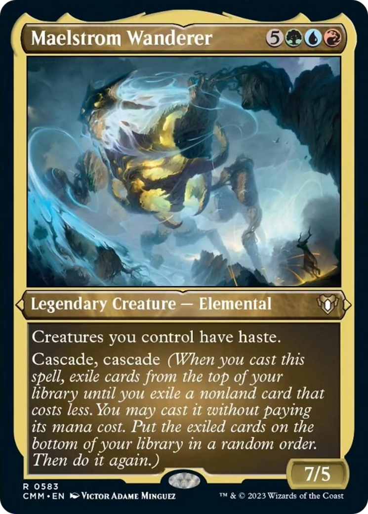 Maelstrom Wanderer (Foil Etched) [Commander Masters] | Webway Games