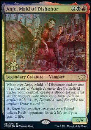 Anje, Maid of Dishonor [Innistrad: Crimson Vow Prerelease Promos] | Webway Games