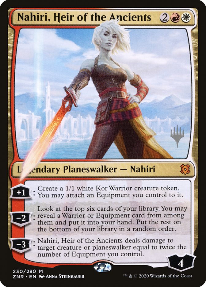 Nahiri, Heir of the Ancients (Promo Pack) [Zendikar Rising Promos] | Webway Games