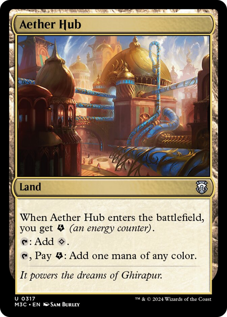 Aether Hub [Modern Horizons 3 Commander] | Webway Games