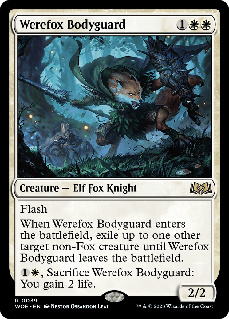 Werefox Bodyguard [Wilds of Eldraine] | Webway Games