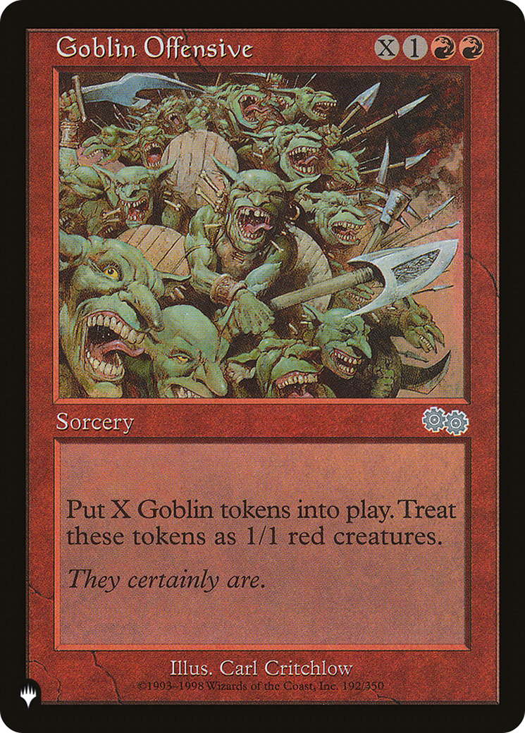 Goblin Offensive [The List] | Webway Games