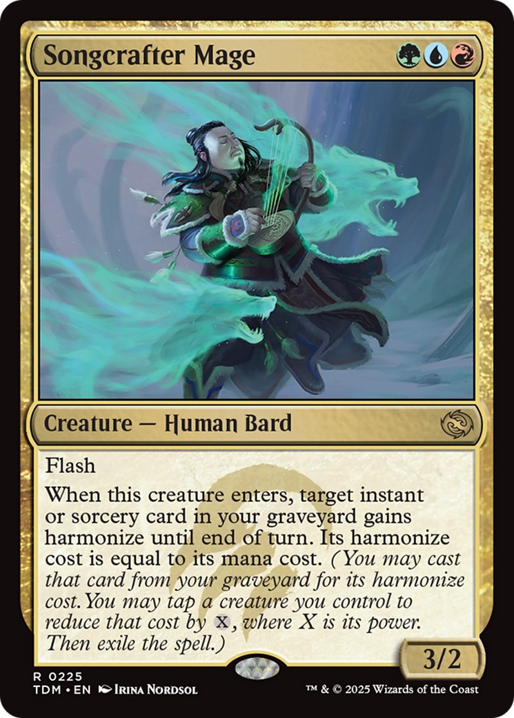 Songcrafter Mage [Tarkir: Dragonstorm] | Webway Games