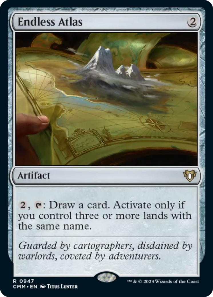 Endless Atlas [Commander Masters] | Webway Games