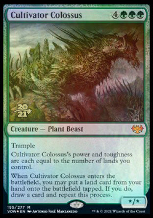 Cultivator Colossus [Innistrad: Crimson Vow Prerelease Promos] | Webway Games