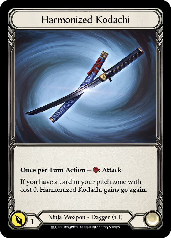 Quicken // Harmonized Kodachi [XXX009 // XXX008] (Promo) | Webway Games