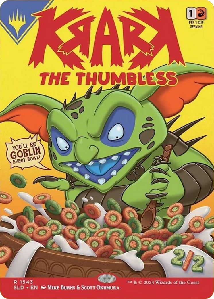 Krark, the Thumbless (Rainbow Foil) [Secret Lair Drop Series] | Webway Games