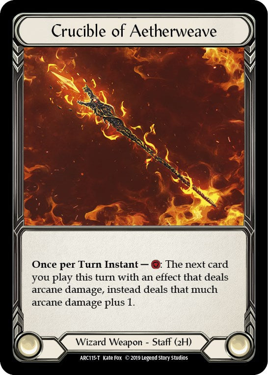 Crucible of Aetherweave // Dash, Inventor Extraordinaire [ARC115 // ARC001] (Arcane Rising) | Webway Games