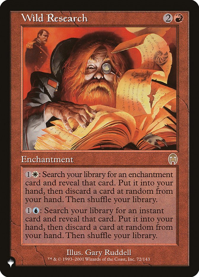 Wild Research [The List] | Webway Games