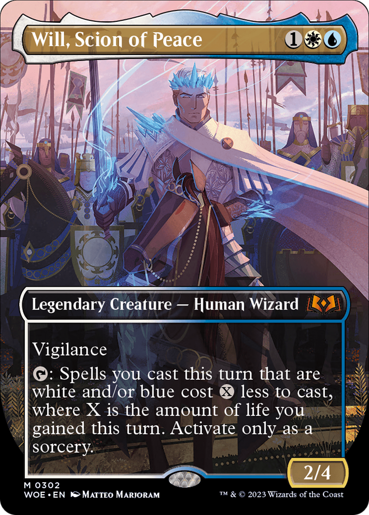 Will, Scion of Peace (Borderless Alternate Art) [Wilds of Eldraine] | Webway Games