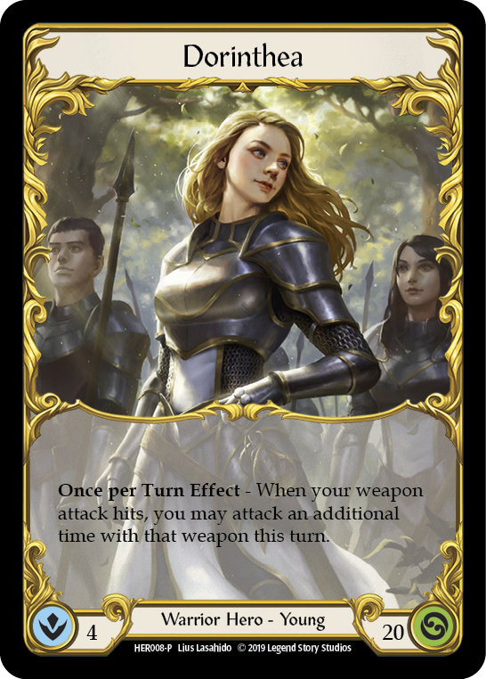 Dorinthea [HER008-P] (Promo)  1st Edition Rainbow Foil | Webway Games
