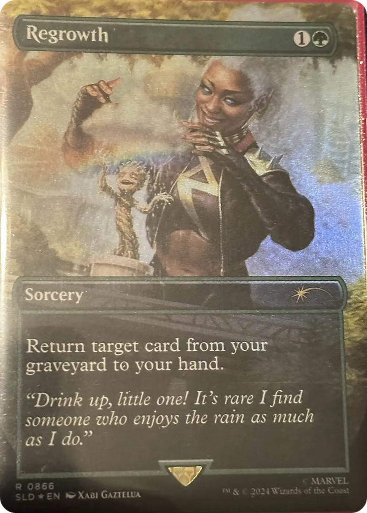 Regrowth (Rainbow Foil) [Secret Lair Drop Series] | Webway Games