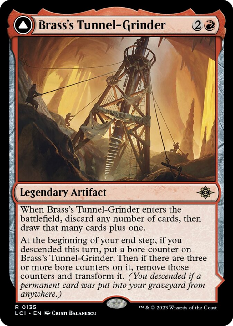 Brass's Tunnel-Grinder // Tecutlan, The Searing Rift [The Lost Caverns of Ixalan] | Webway Games